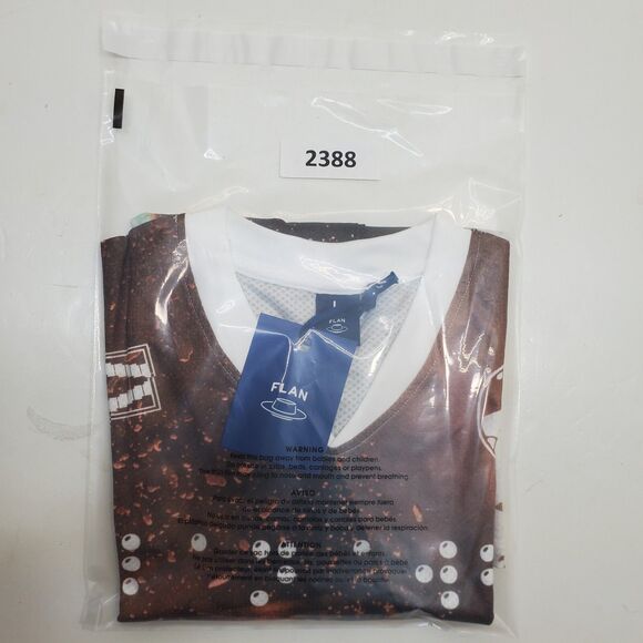 FLAN LABS Rocket Soccer Jersey Mens L Graphics Breathable Lightweight NWT - Picture 11 of 11